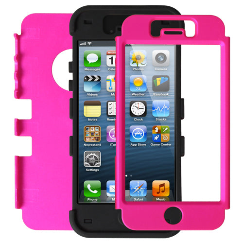 iPhone 5 Hybrid Armor Case - 3 Layer Protective Cover