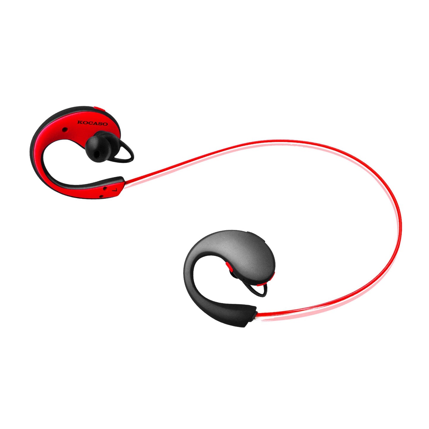 Wireless Sports Neckband Earphones with LED Light & Mic