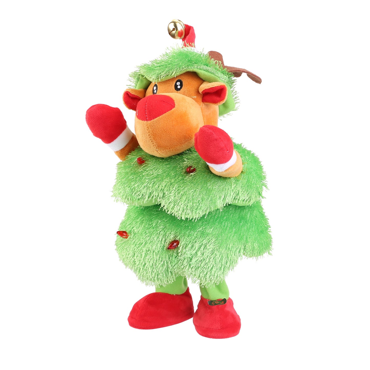 Dancing Singing Plush Toy with Mimicking & Light-Up Features