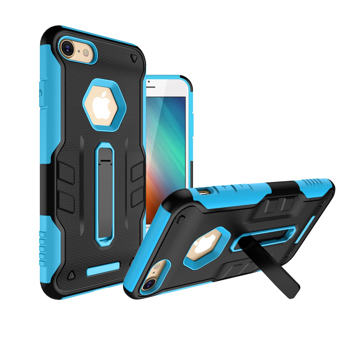 iPhone 8 Rugged Case with Magnetic Kickstand