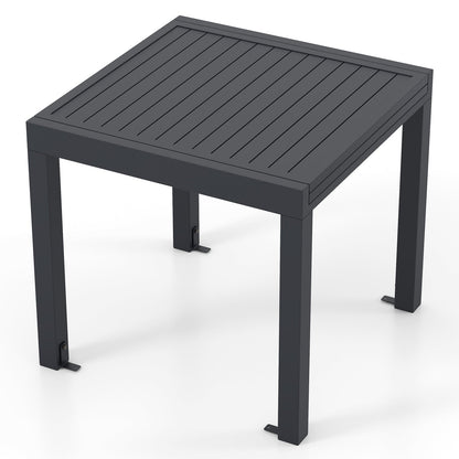 Expandable Patio Dining Table for 4-6 People