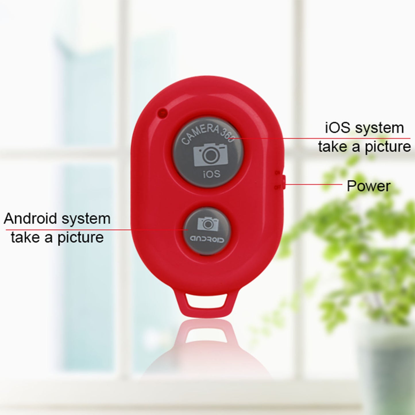 Wireless Camera Shutter Remote for iOS and Android