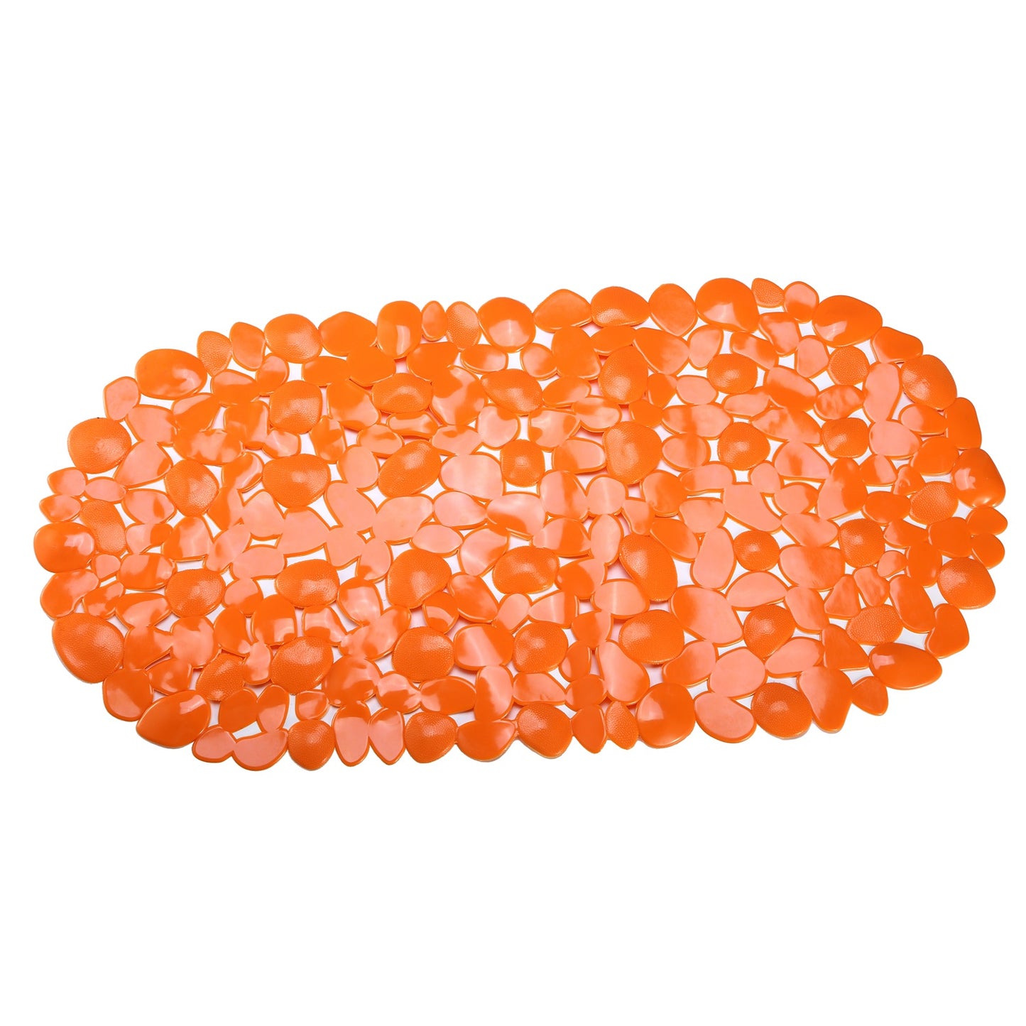 Pebble Massage Bath Mat with Suction Cups & Drain Holes