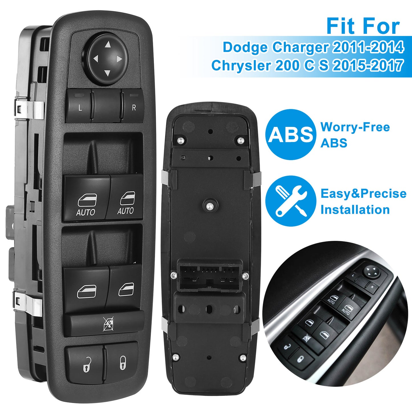 Master Power Window Switch for Dodge Charger & Chrysler 200
