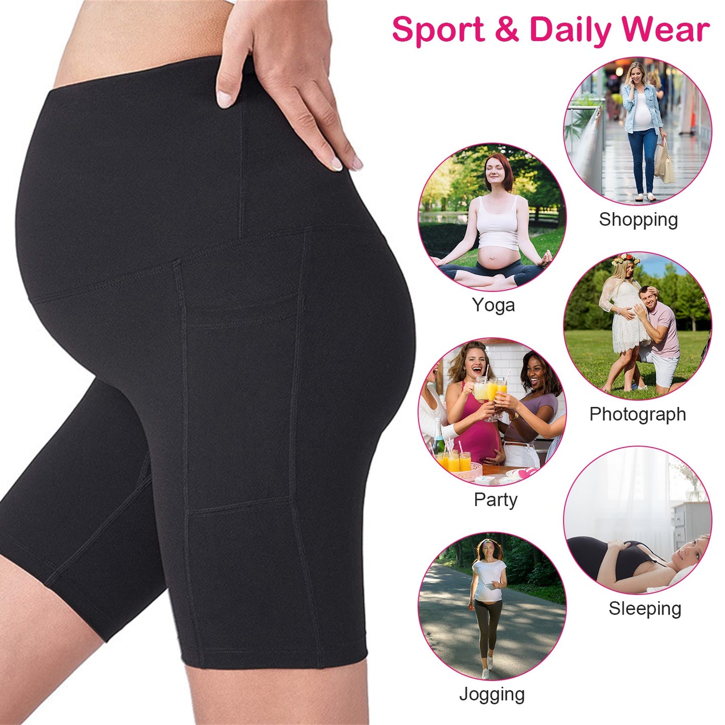 Women Maternity Shorts Pregnancy Underwear
