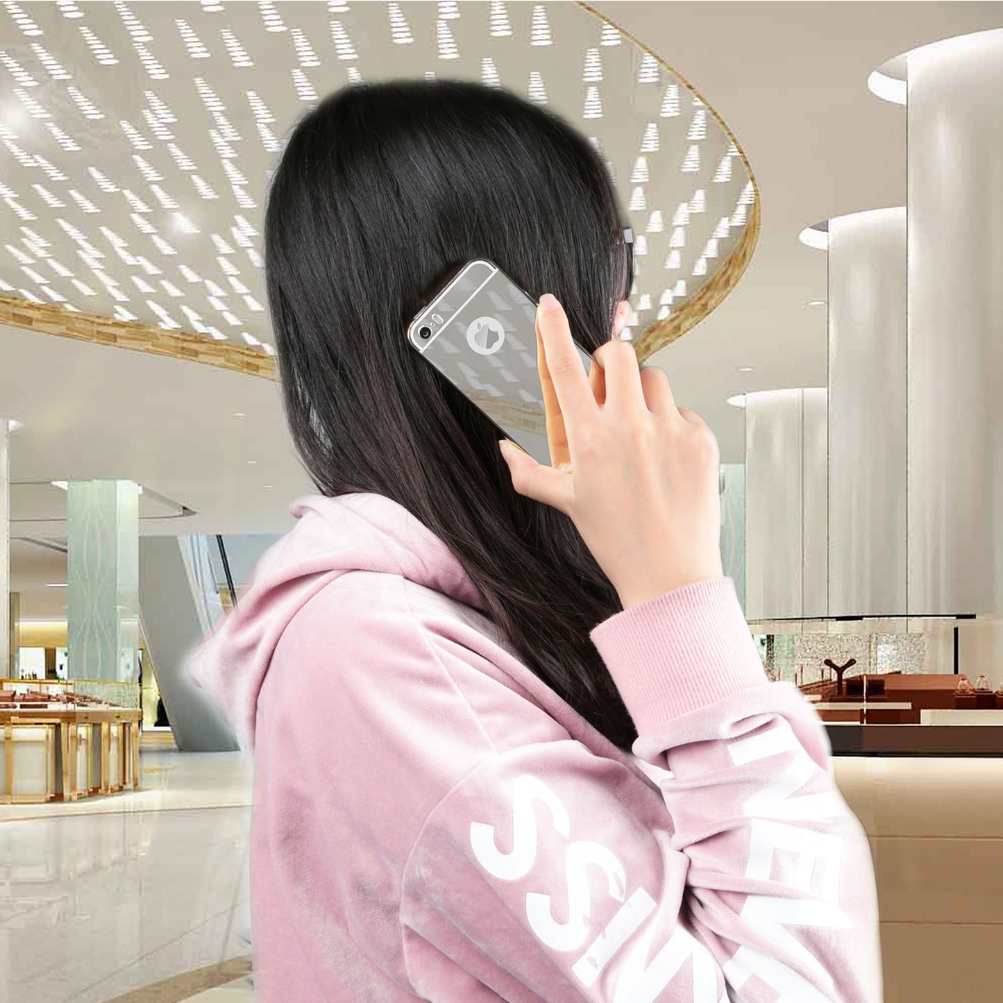 Mirror Case for iPhone 5/5s - Slim Shock-Resistant Protection
