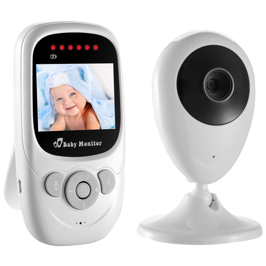 Video Baby Monitor with 2.4" LCD Screen and Night Vision