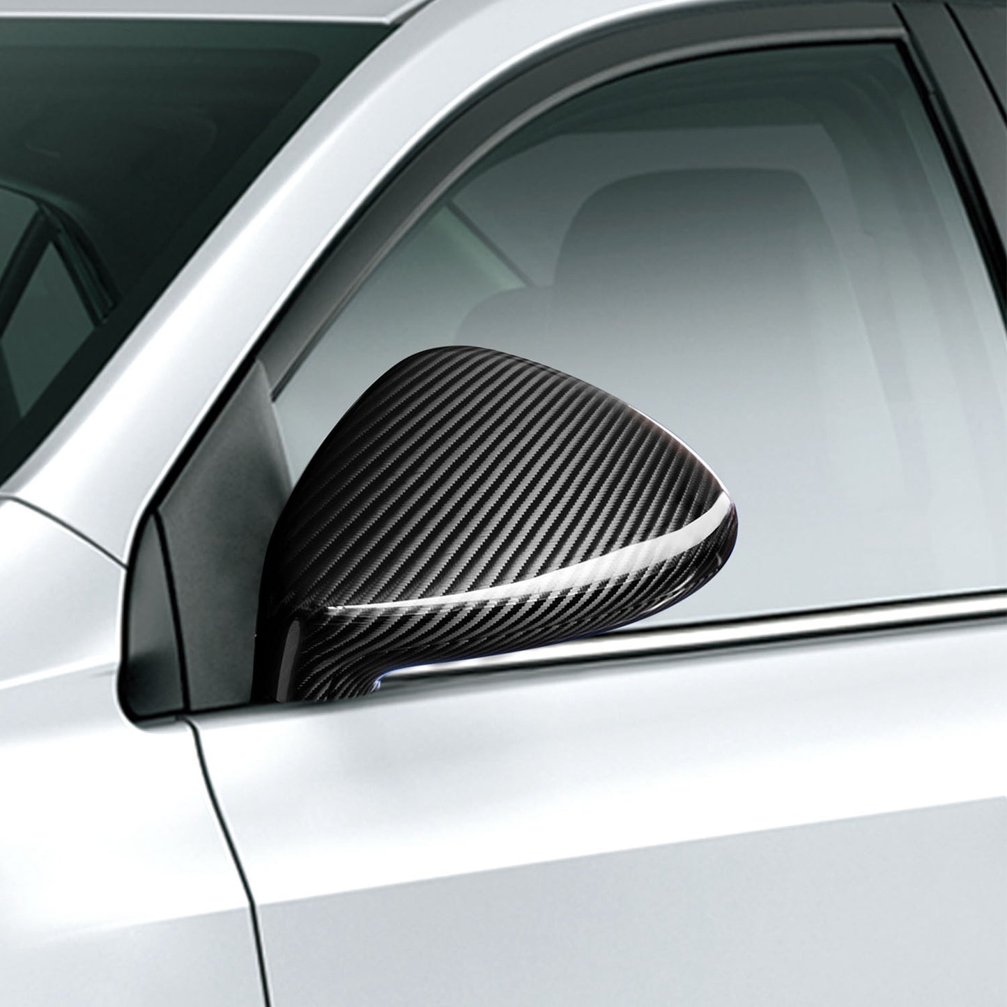 Carbon Fiber Vinyl Wrap Film - High Gloss Black 7D Texture