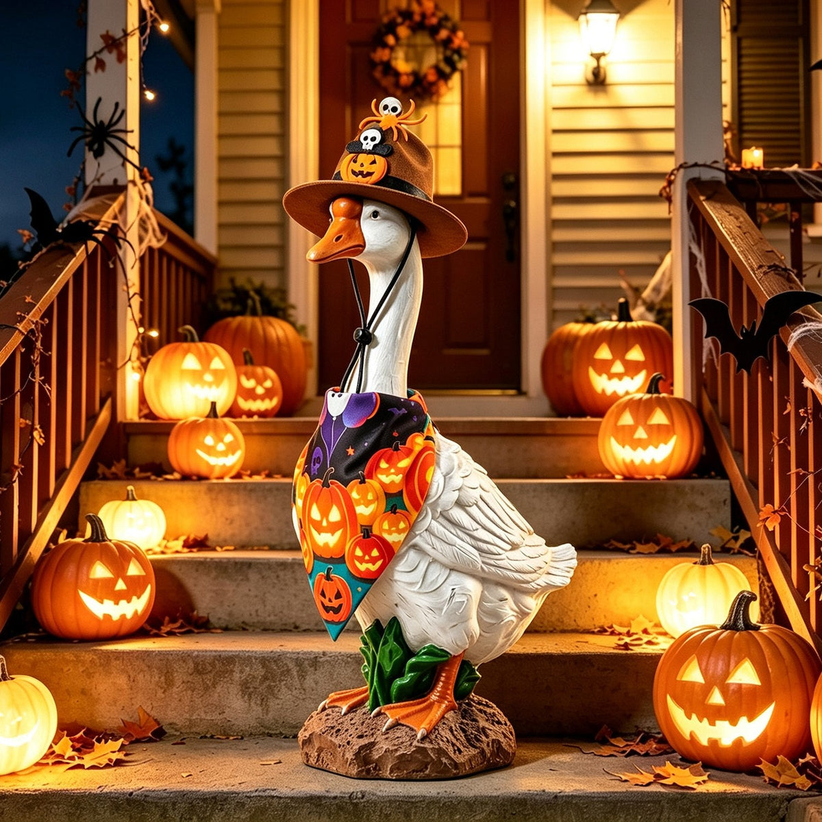 Halloween Porch Goose Costume for 23" Statue - 4 Styles