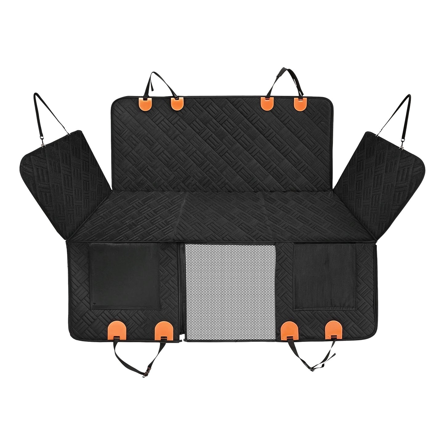 Waterproof Dog Car Seat Cover for Back Seat - Hammock Style