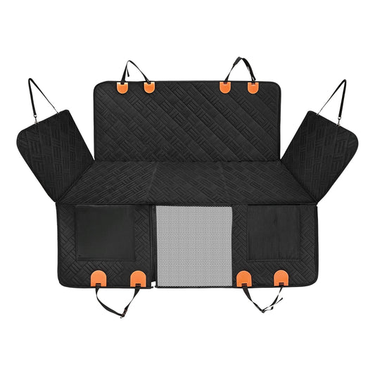 Waterproof Dog Car Seat Cover for Back Seat - Hammock Style