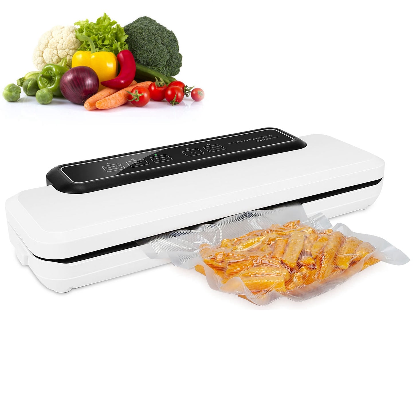 Electric Vacuum Sealer Machine with 10 Bags