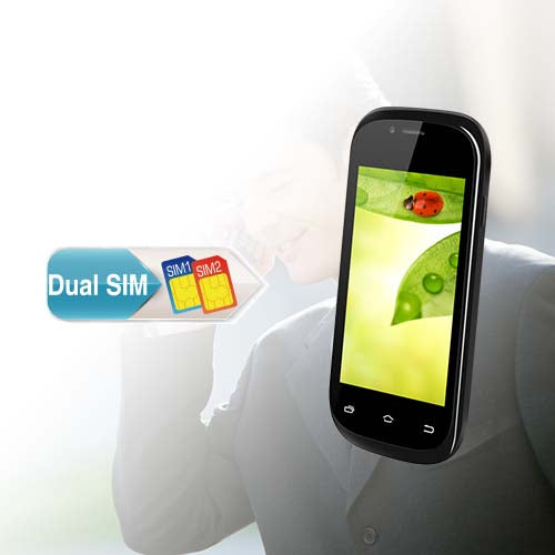 Freedom One Unlocked Smartphone 3.5" Dual SIM Android