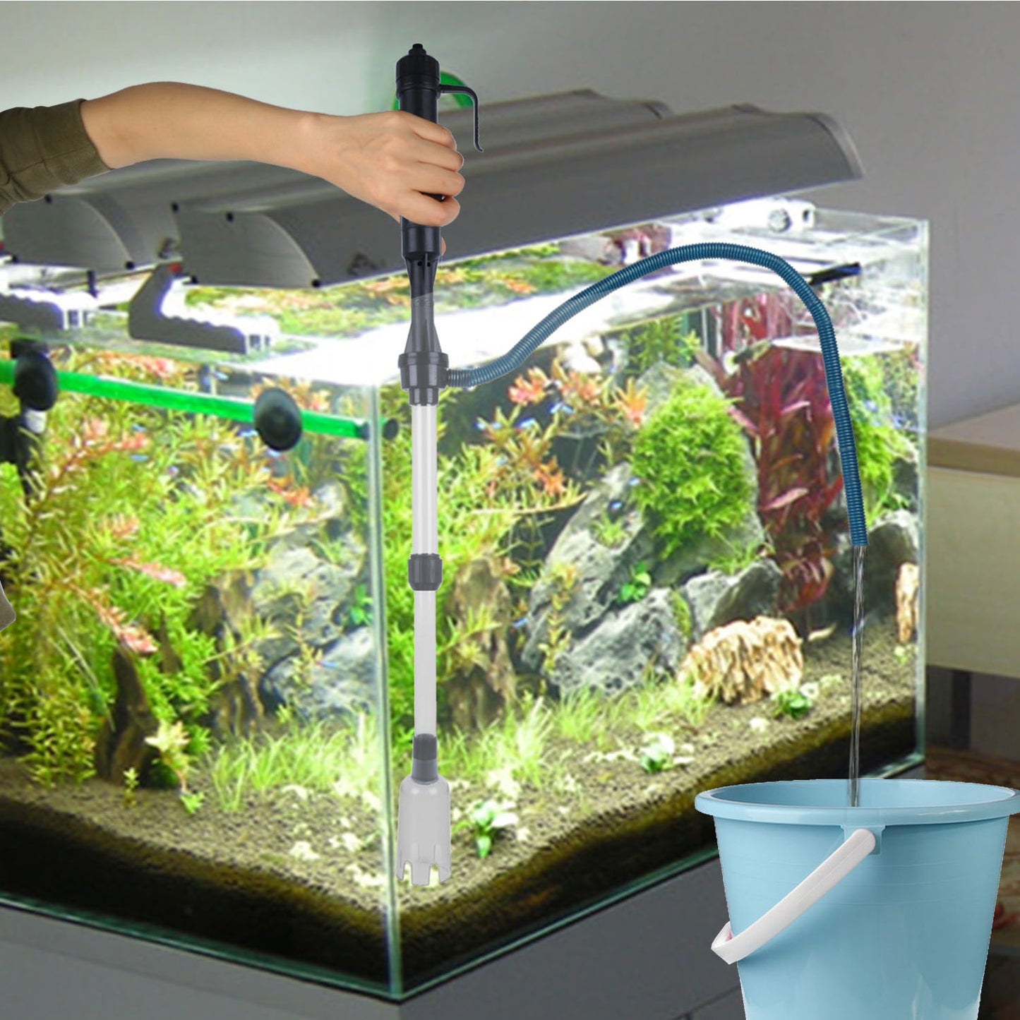 Aquarium Gravel Vacuum Cleaner - Battery Operated