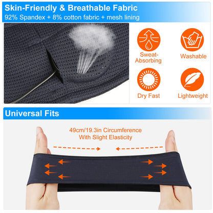 Wireless Sleep Headphones Headband with Bluetooth Speakers