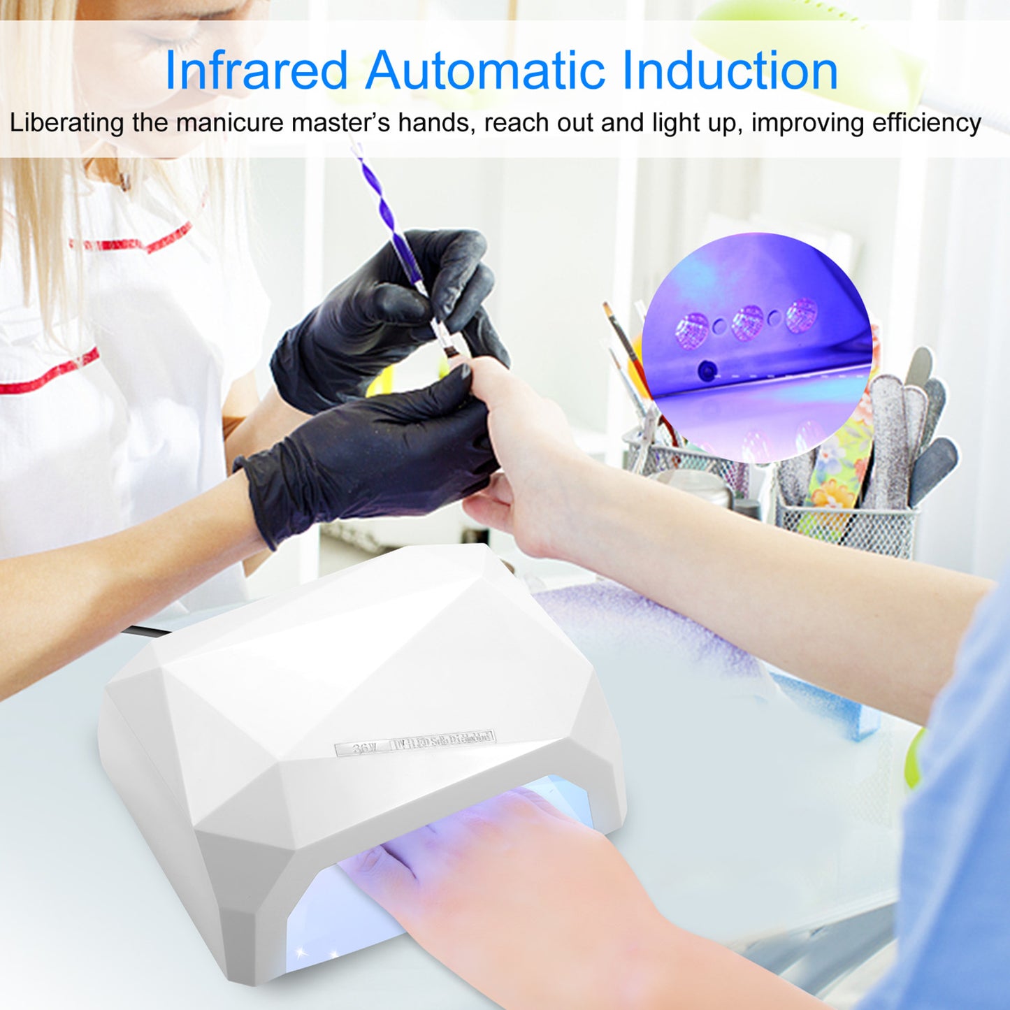36W UV LED Nail Lamp