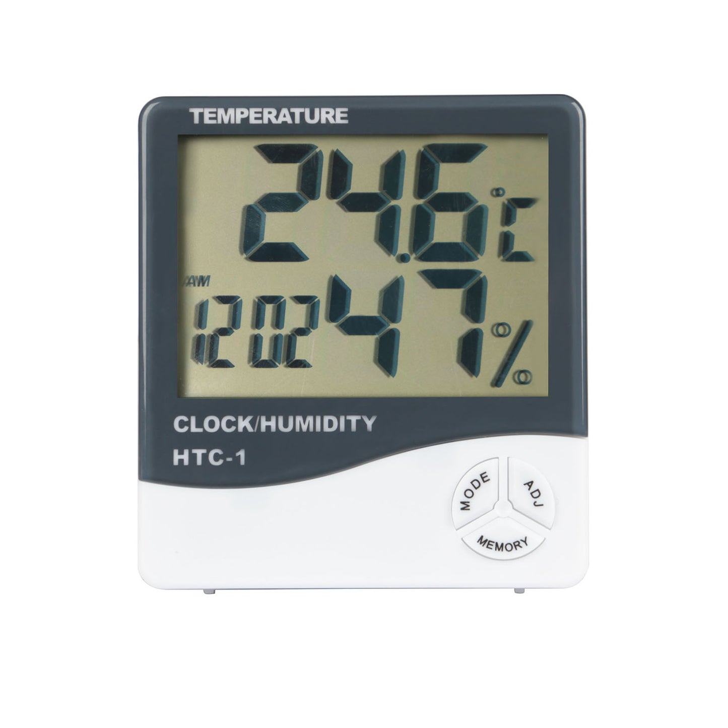 Digital Thermometer Hygrometer with Clock and Alarm Function