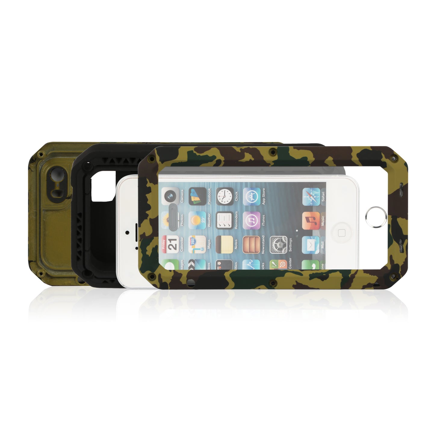iPhone 6 Plus Rugged Full Cover Case with Screen Protector