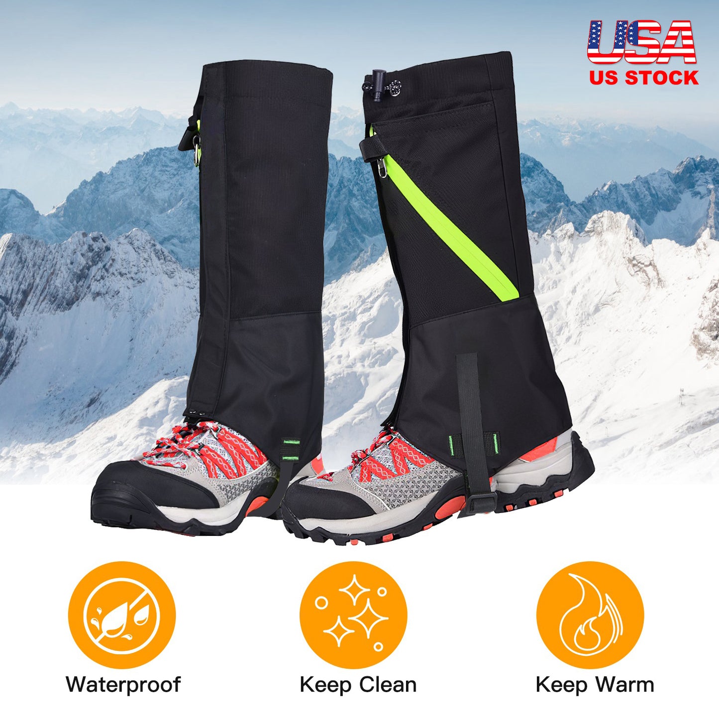 Leg Gaiters Waterproof Snow Boot
