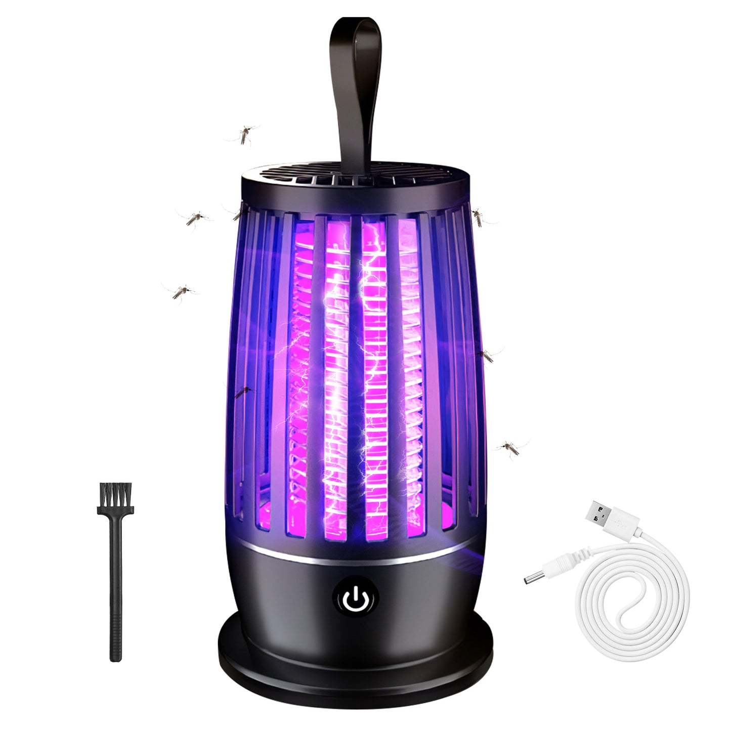 Rechargeable Bug Zapper with UV Light & Night Light