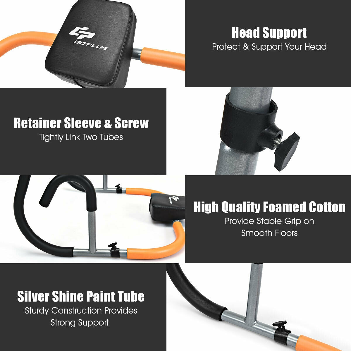 Portable Ab Crunch Fitness Trainer for Home Gym