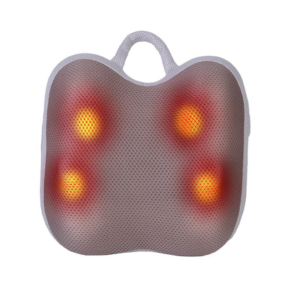 Cordless Shiatsu Back Massager with Heat & Kneading Nodes