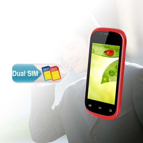 Android Smartphone 3.5-Inch Dual SIM Unlocked Cell Phone