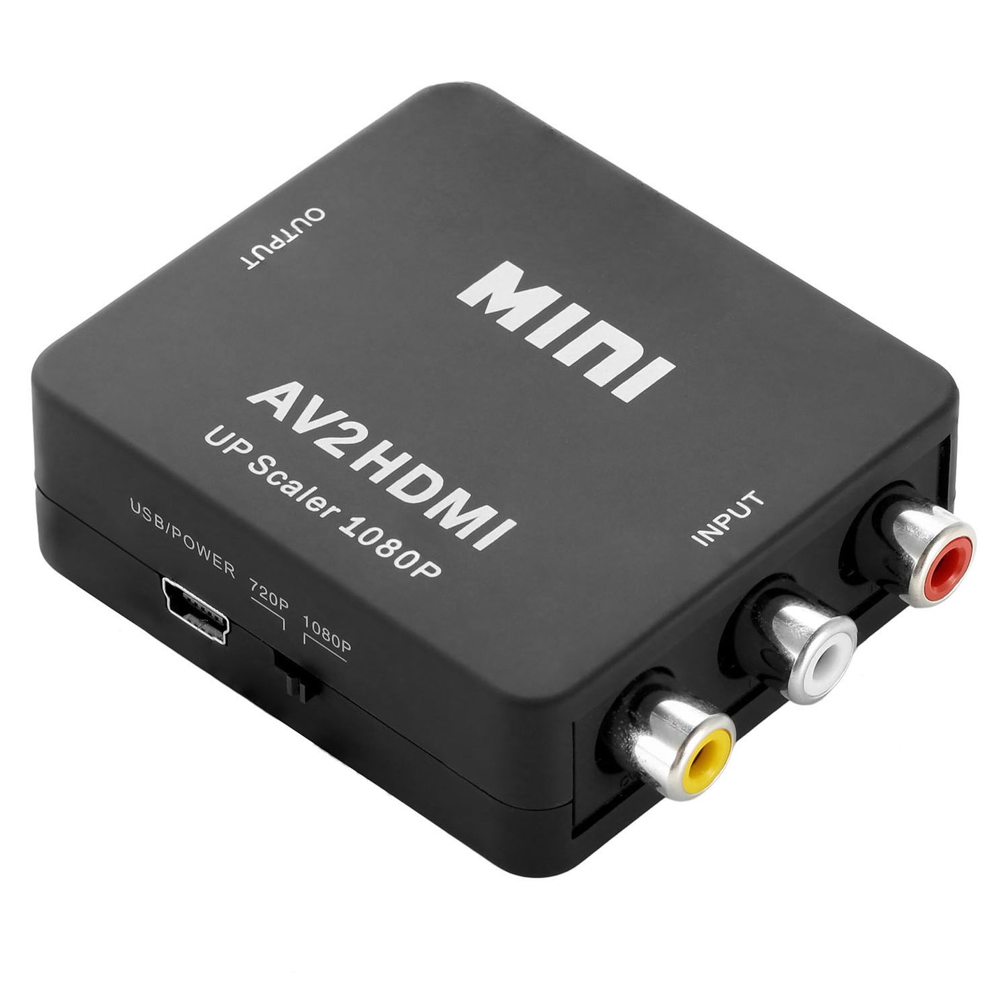 RCA to HDMI Converter 1080P with USB Power Cable