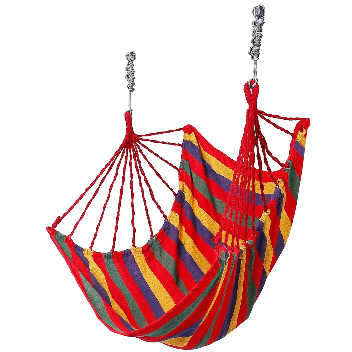Hammock Hanging Chair with Pillows – 440 LBS Capacity