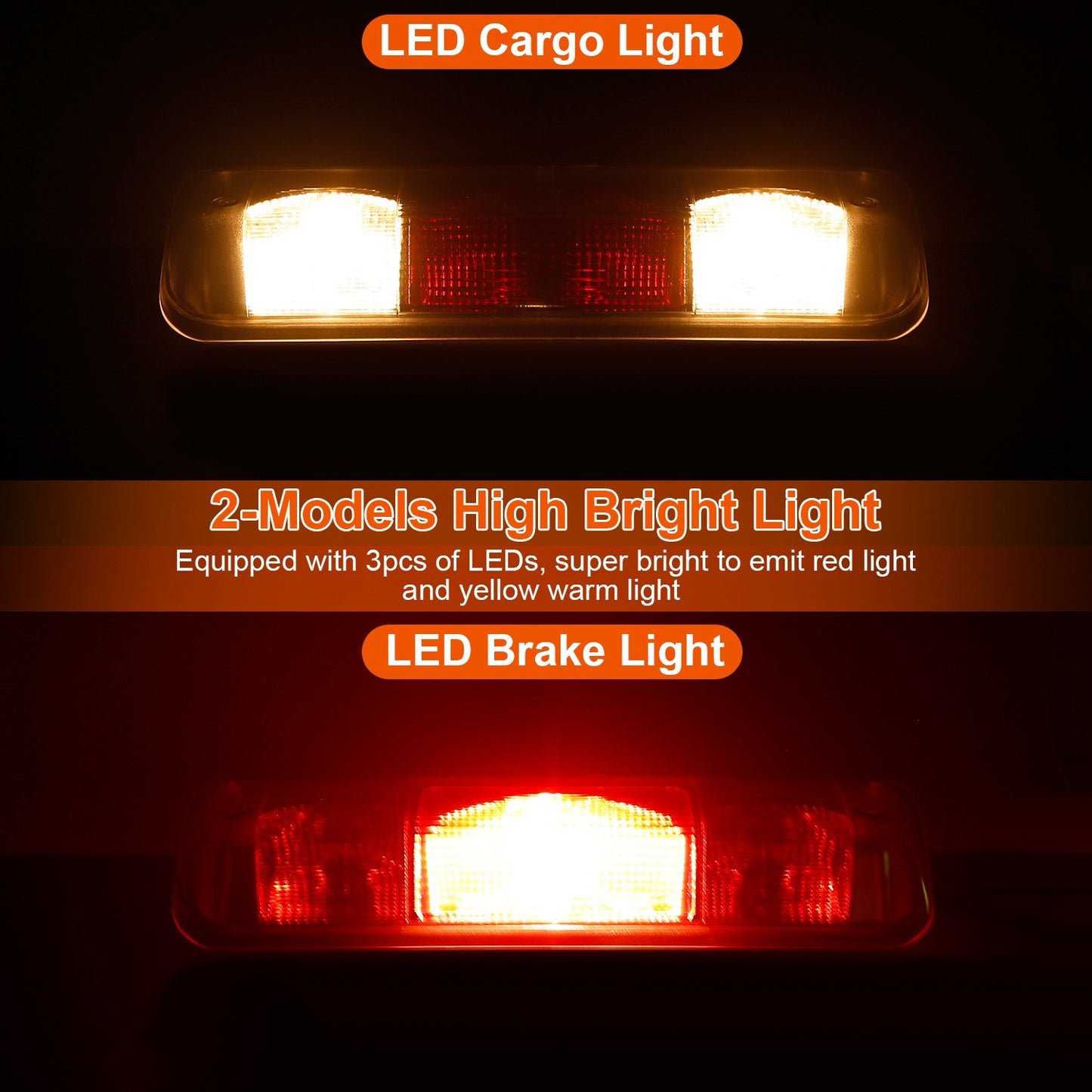 Third Brake Light for 2004-2008 Ford F150 LED Cargo Lamp