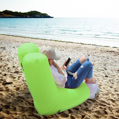 Inflatable Lounger Air Sofa with Portable Carry Bag