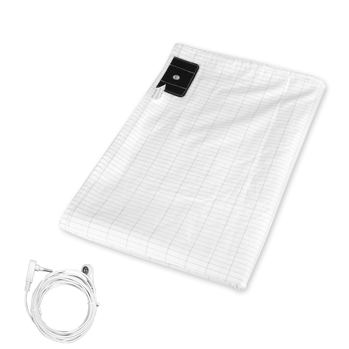 Grounding Sheet King Size Organic Cotton with Silver Fiber