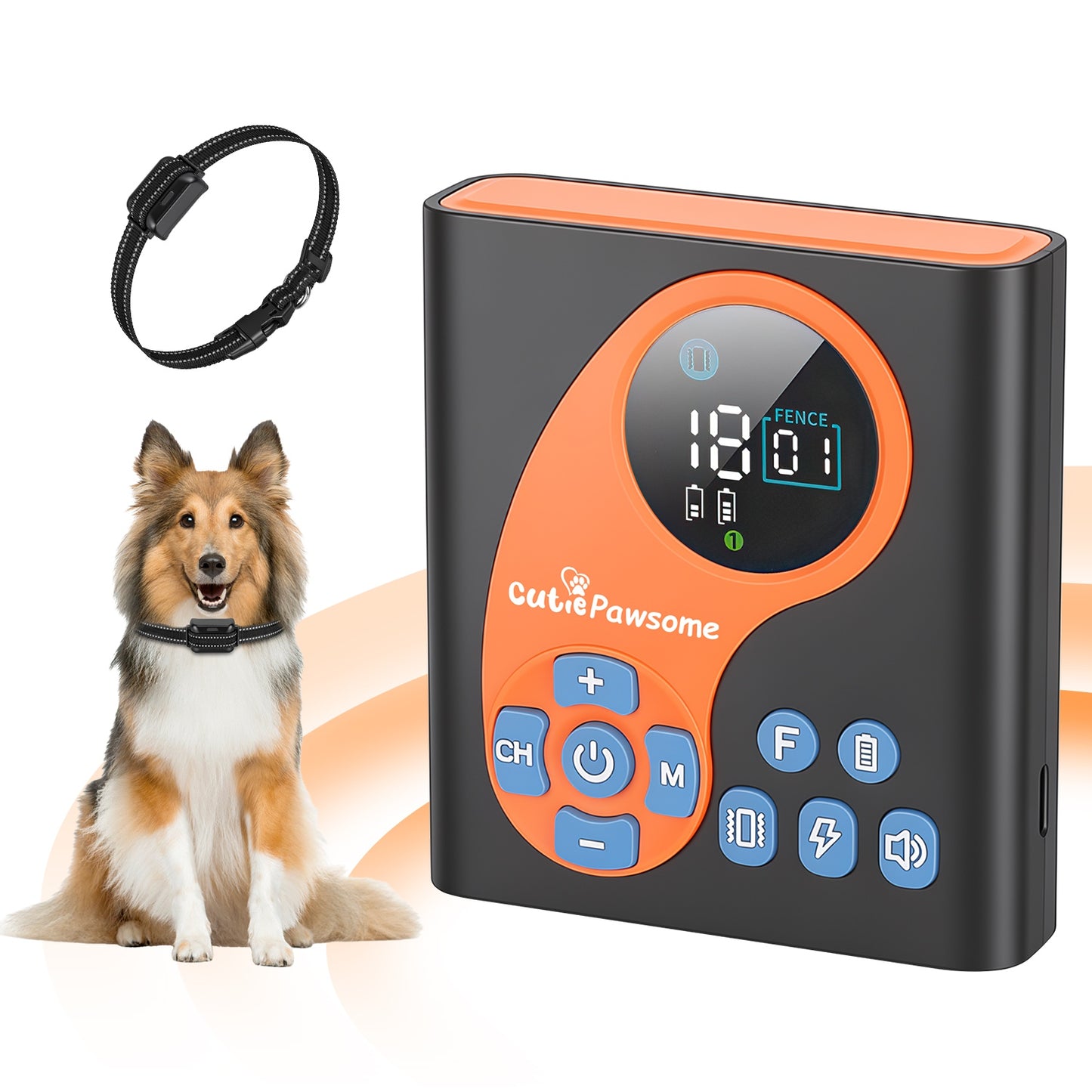 Wireless Dog Fence System with Training Collar – 722FT Range