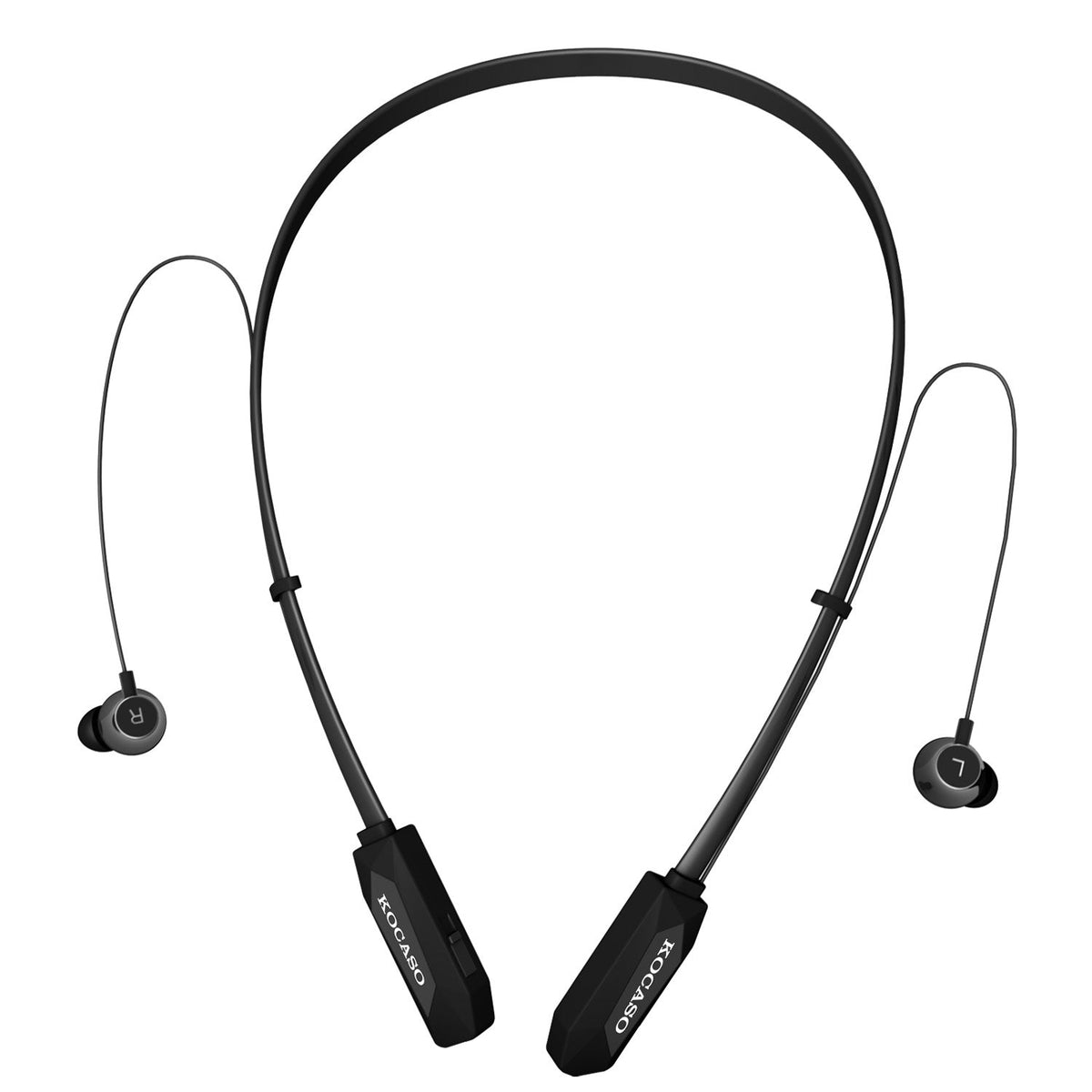 Wireless Neckband Headphones V4.2 Sweat-proof Sport Headsets Earbuds In-Ear Magnetic Neckbands Stereo Earphone Deep Bass Earphone w/Mic 15Hrs Work Run