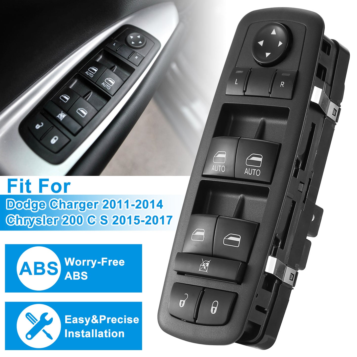 Master Power Window Switch for Dodge Charger & Chrysler 200