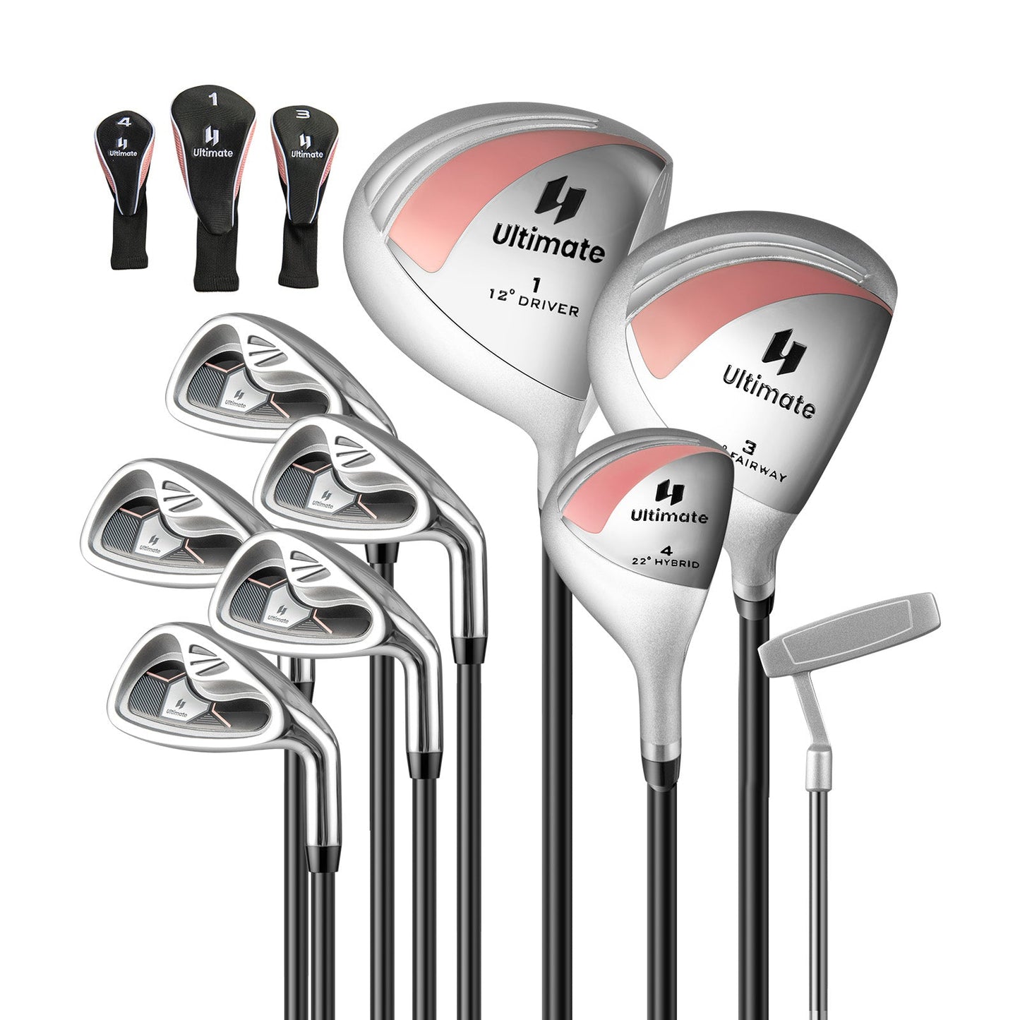 Women's 9 Pieces Complete Golf Club Set