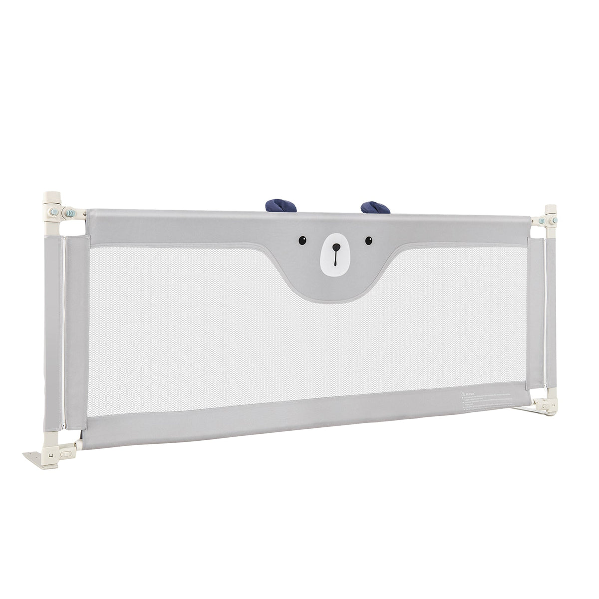 Vertical Lifting Baby Bed Rail with Double Safety Lock