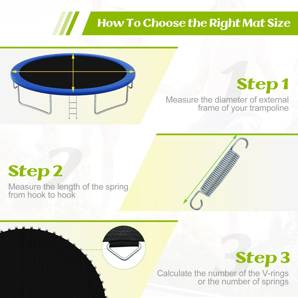 High-Elastic PP Replacement Jumping Mat