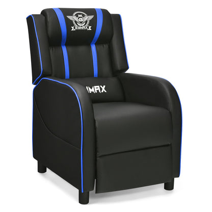 Gaming Recliner Chair with Massage and Footrest