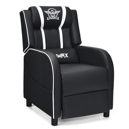 Gaming Recliner Chair with Massage and Footrest