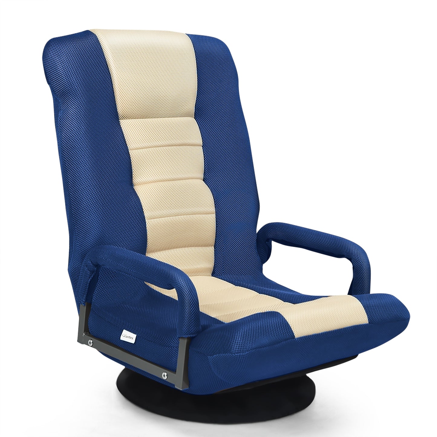 Swivel Gaming Floor Chair with Adjustable Backrest