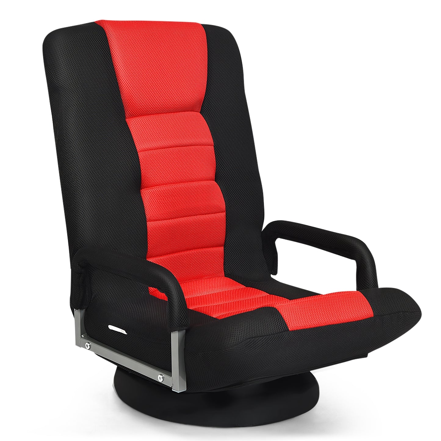 Swivel Gaming Floor Chair with Adjustable Backrest