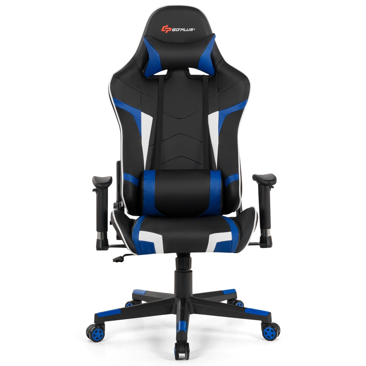 Reclining Gaming Chair with Massage Lumbar Support