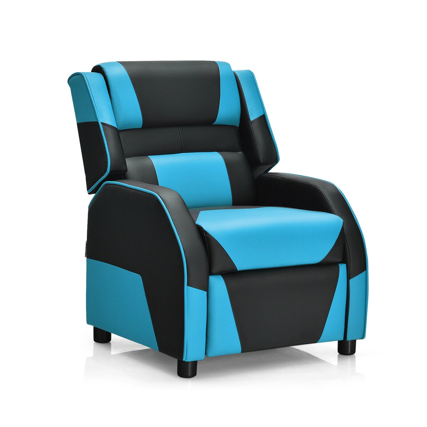 Kids Gaming Recliner with Headrest and Footrest