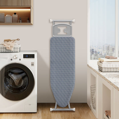 Ironing Board with Iron Rest and Removable Silver-Gray