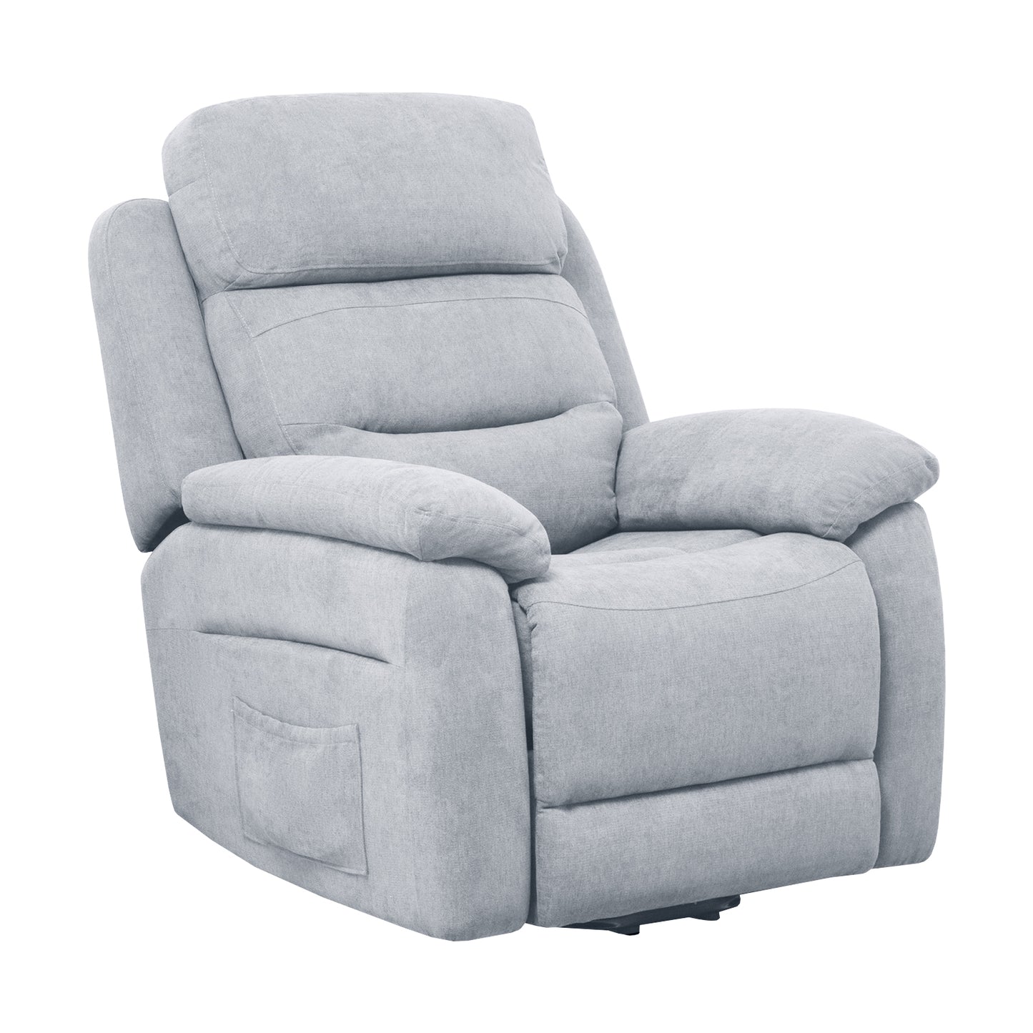 Power Lift Recliner Chair with Remote Control and Side Pocket