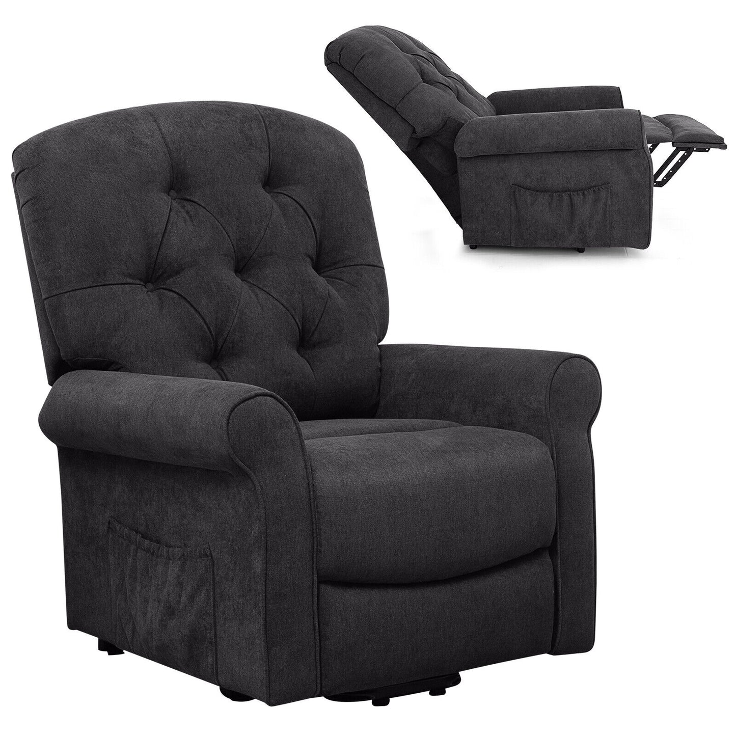 Power Lift Recliner Chair with Remote Control for Elderly