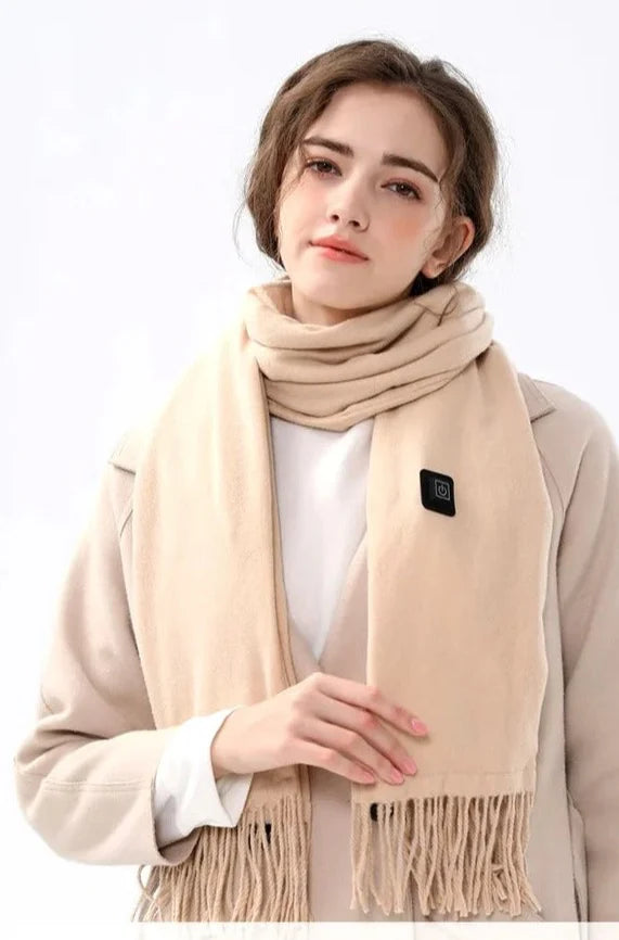 Unisex Electric Heated Winter Scarf