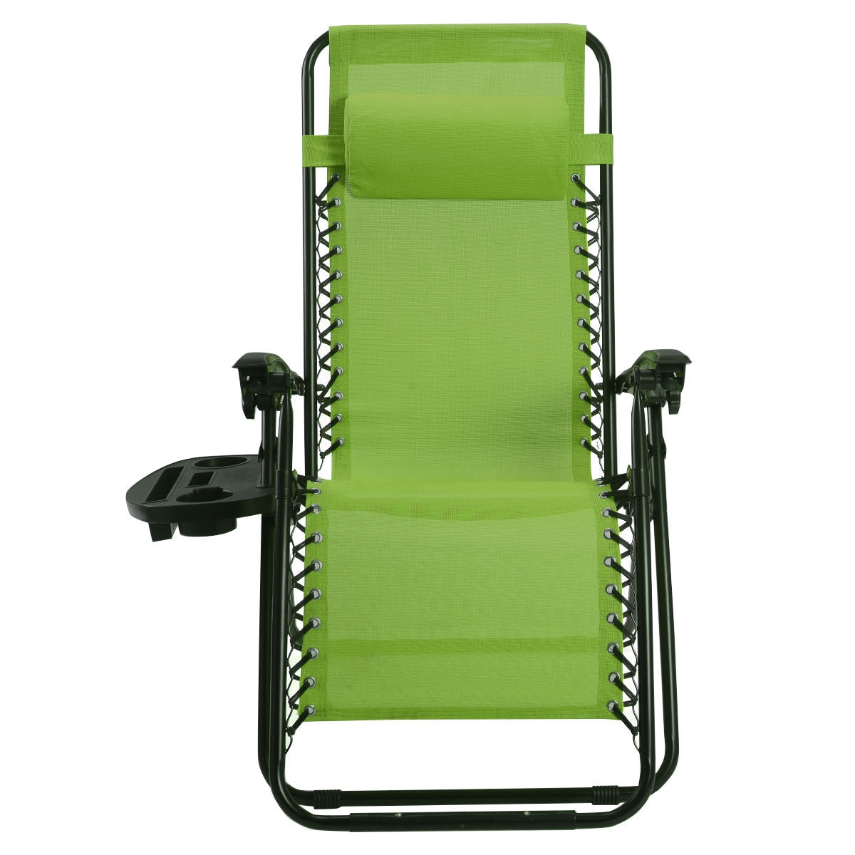 Zero Gravity Folding Lounge Chair Set of 2 with Pillow