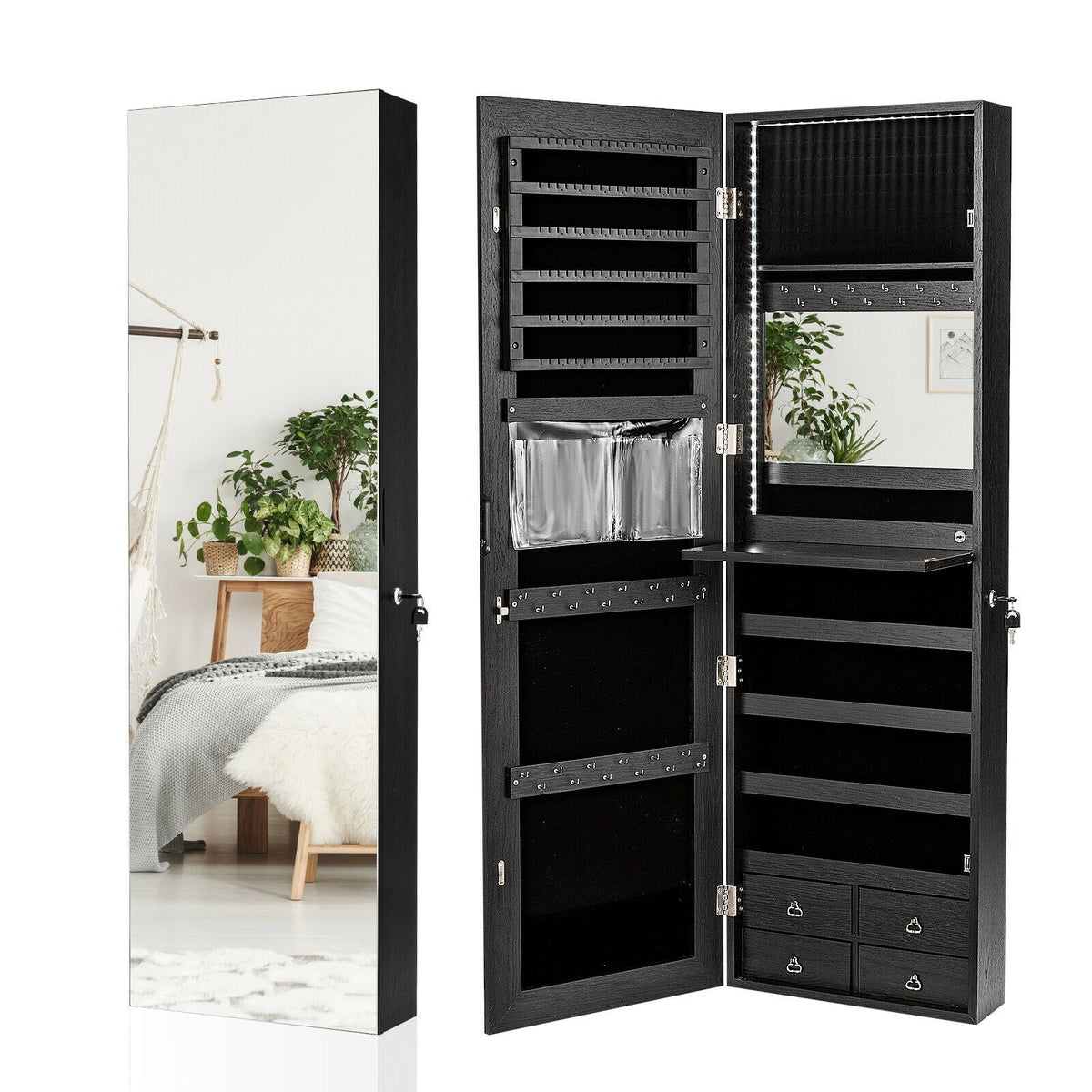 Multipurpose Storage Cabinet with 4 Drawers